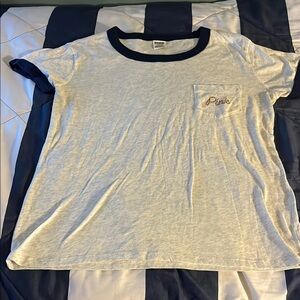 Victoria’s Secret Pink T-Shirt - Sequined - Love Pink - Size Large